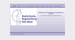 Desktop Screenshot of orthopaedie-kornwestheim.de